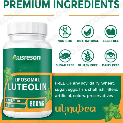 Liposome luteolin softgels High Bioavailability | Private label