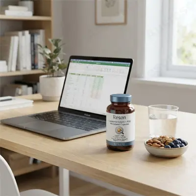 Liposomal CoQ10 + PQQ Microbead Capsules OEM Manufacturer