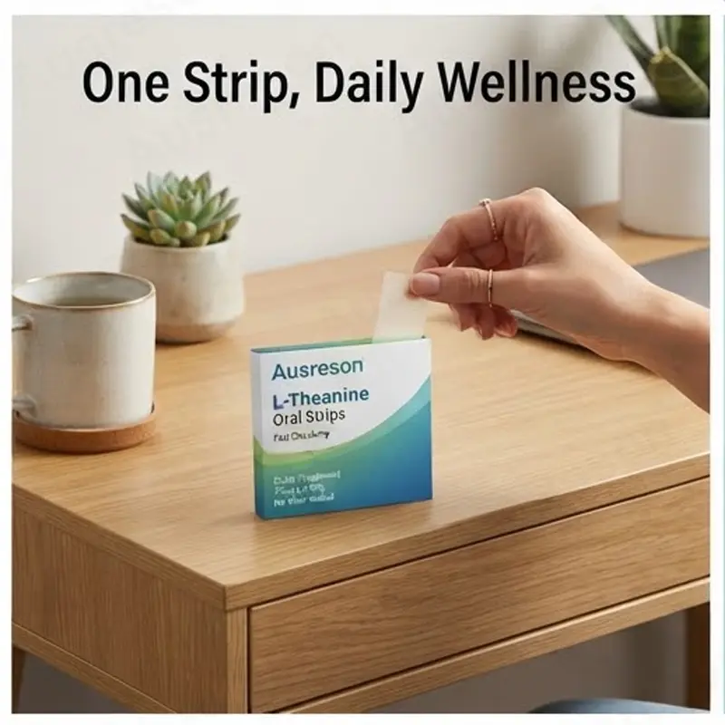 L-Theanine supplements Oral Strips for stress relief OEM Manufacturer