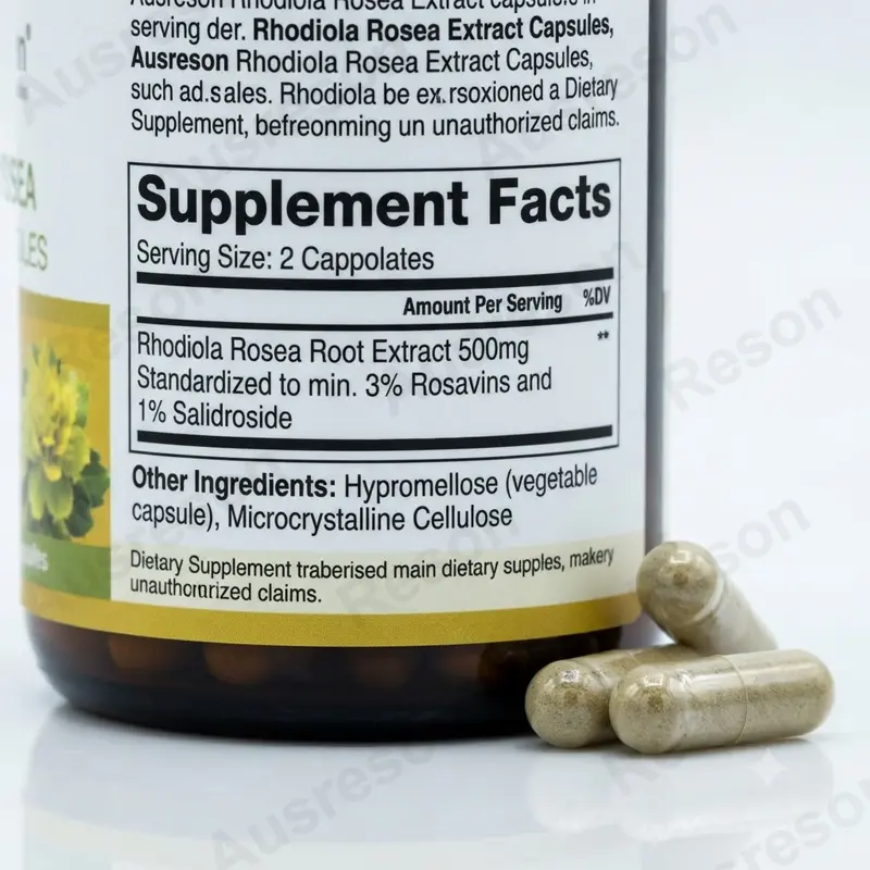 rhodiola rosea extract capsules bulk supply Standardized Extract