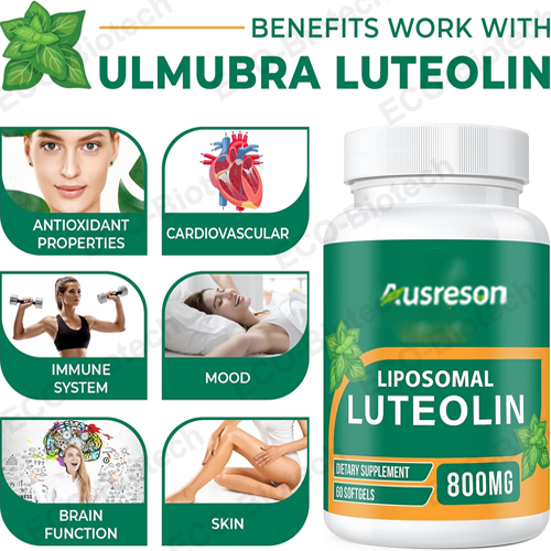 500mg Liposome luteolin softgels supplement | Ausreson