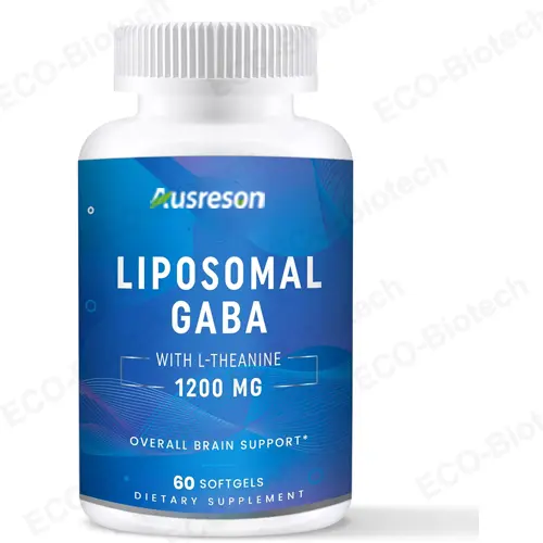 Liposomal GABA capsules for stress and anxiety relief