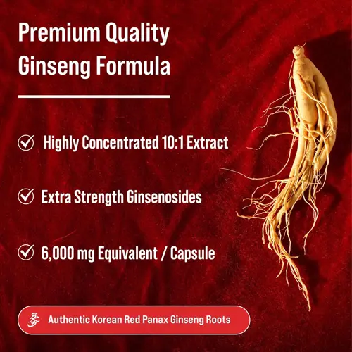 Standardized Ginseng capsules Non-GMO | Reson