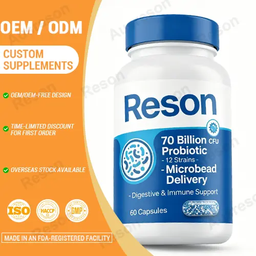 70 billion probiotic microbead capsules OEM Manufacturer