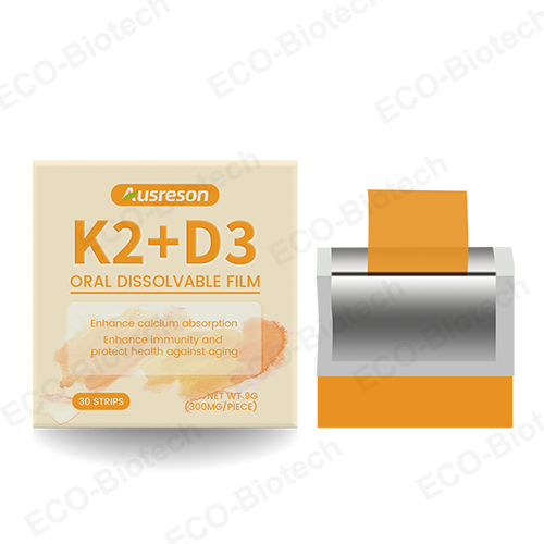 Vitamin K2 + D3 Oral Strips | Bone & Heart Health | Reson