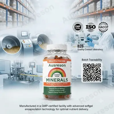 Mulitivitamin Minierals softgel capsules OEM Manufacturer
