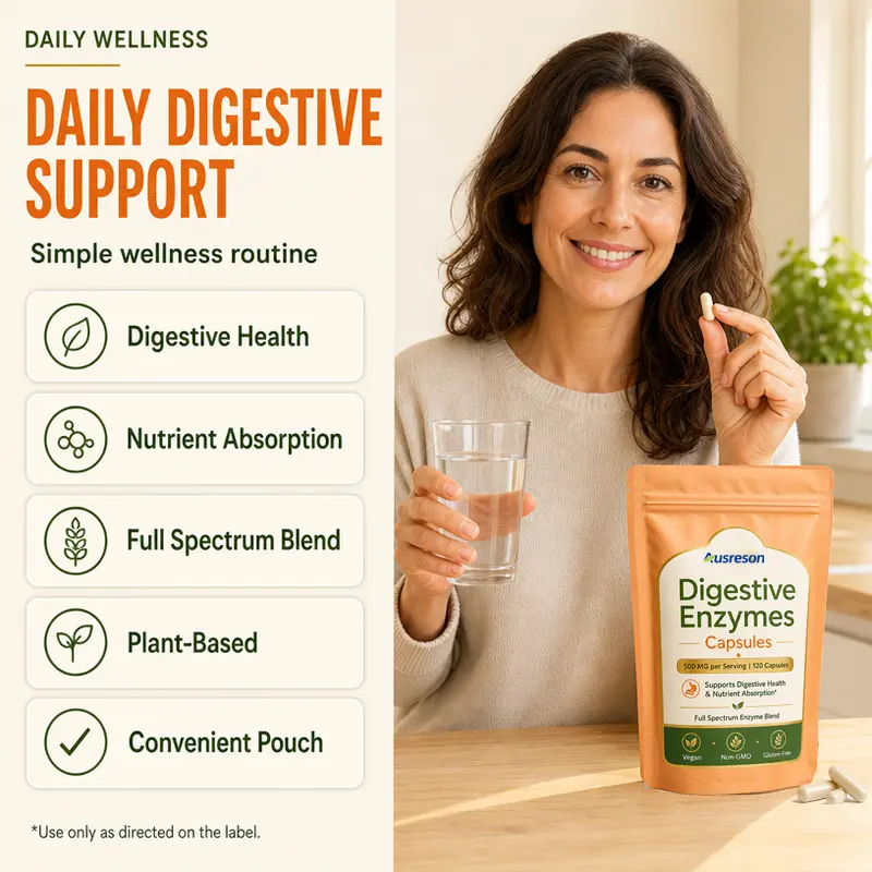Digestive Enzyme capsules for bloating health supplement Manufacturer