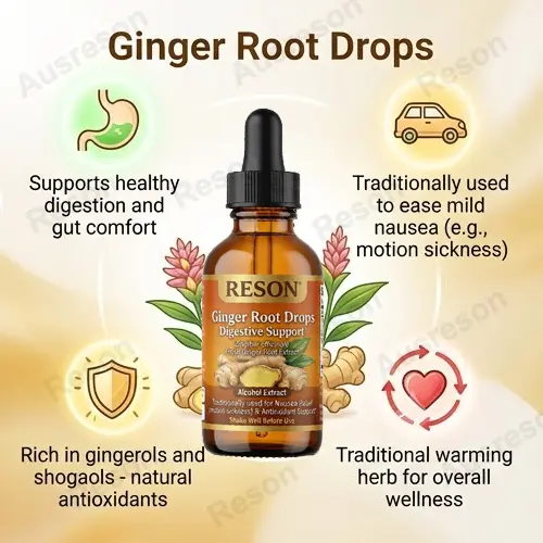 organic ginger root drops OEM manufacturer