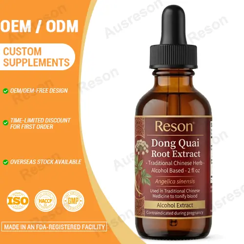 Dong Quai Liquid Extract Drops supplement OEM manufacturer