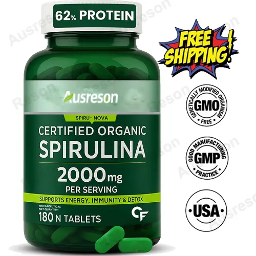 Organic spirulina tablets for Immune System Booster