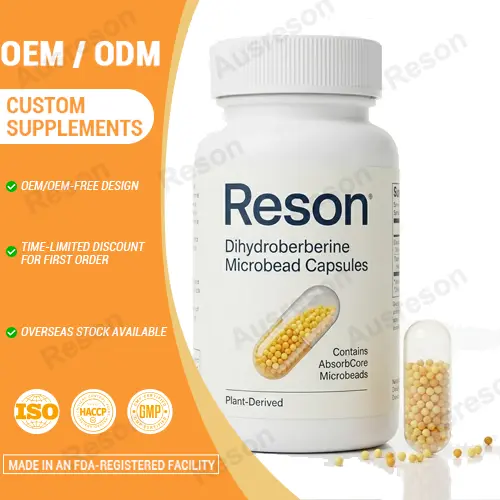 Dihydroberberine AbsorbCore Microbead Capsules OEM manufacturer