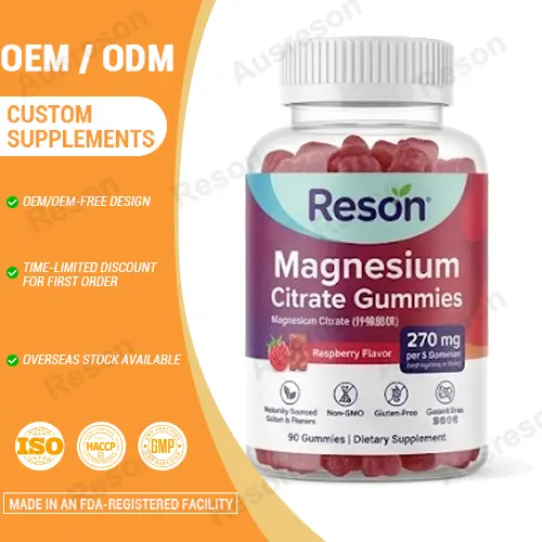 Magnesium Citrate Gummies gummy 200mg OEM Manufacturer