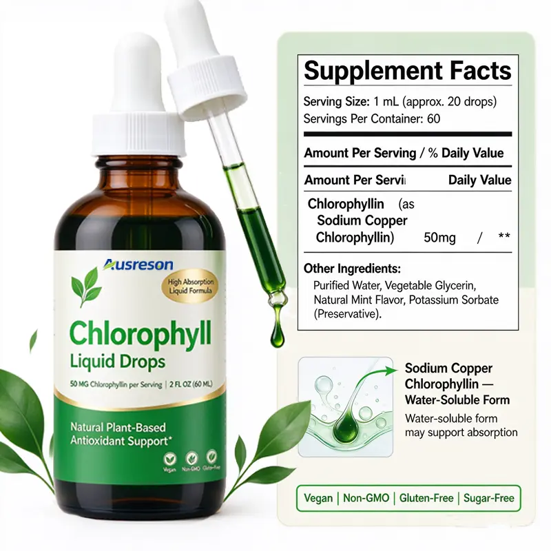 Chlorophyll Liquid Drops oem manufacturer
