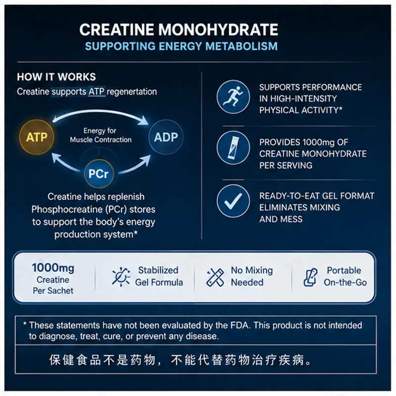 Creatine Gel On-the-go OEM manufacturer