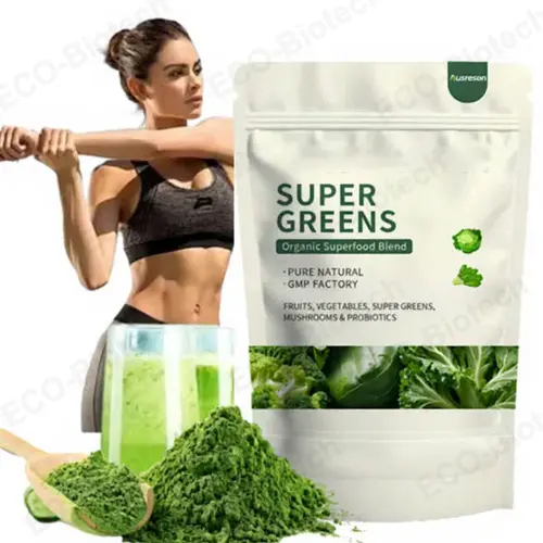 Super Greens Powder for Energy & Immunity | OEM Manufacturer