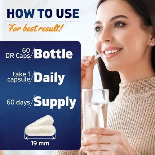 Akkermansia Muciniphila Gut Health capsules with Prebiotic Inulin