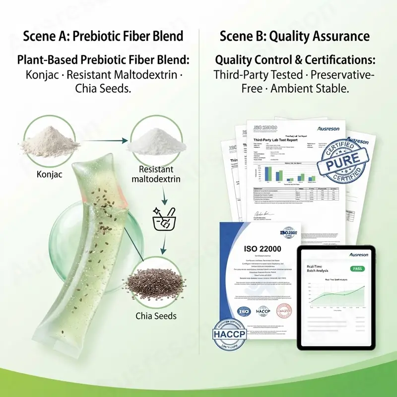 Probiotic Gut Health Jelly Sticks On-the-go digestive support