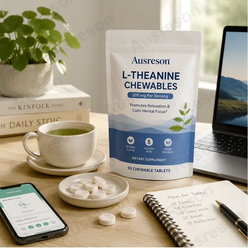 L-Theanine Chewables caffeine synergy OEM Manufacturer