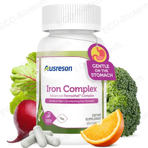 Iron Complex capsules with Vitamin C for Women and Men