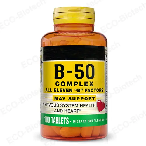 Vitamin B-50 capsules | Essential Nutrient Supplement | Reson