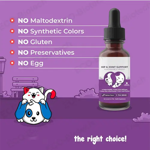 Senior Dogs Joint Support Liquid Drops with MSM High Absorption | Reson