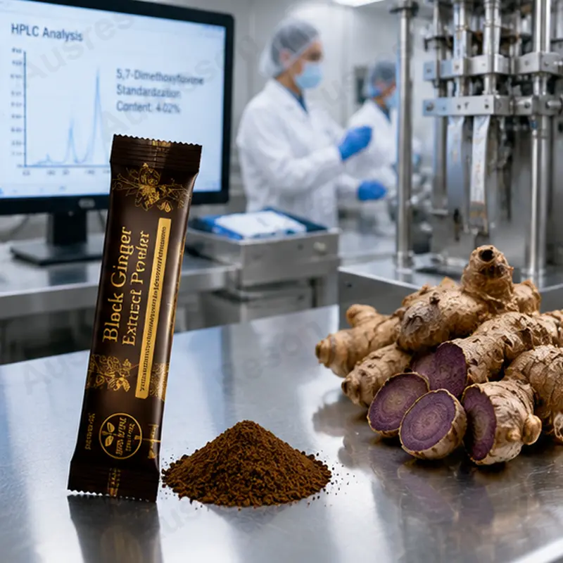 Black Ginger Extract Powder Sachets bulk supplier