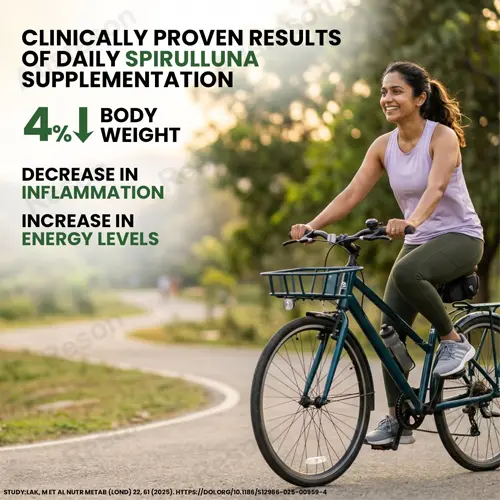 Organic spirulina tablets for Immune System Booster