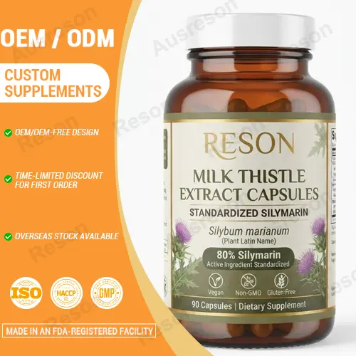Milk Thistle extract capsules Private Label Manufacturer