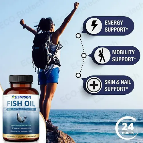 fish oil Tablets Omega 3 EPA & DHA oem Manufacturer | Reson
