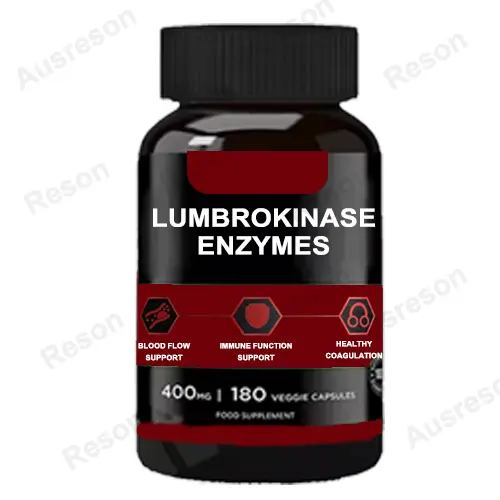 Lumbrokinase Enzymes Capsules for Energy Support, Digestion