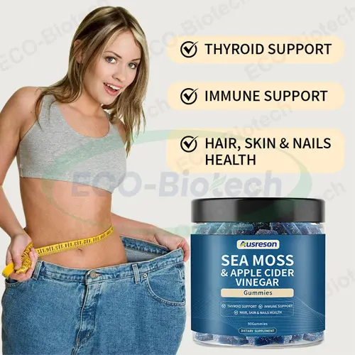 Sea Moss apple Cider Vinegar Gummies OEM Manufacturer