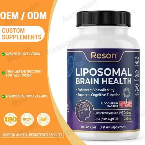 Liposomal Brain Health Capsules Private Label OEM Manufacturer