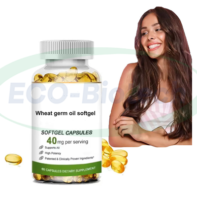 Organic Wheat Germ Oil Softgel Capsule oem supplier
