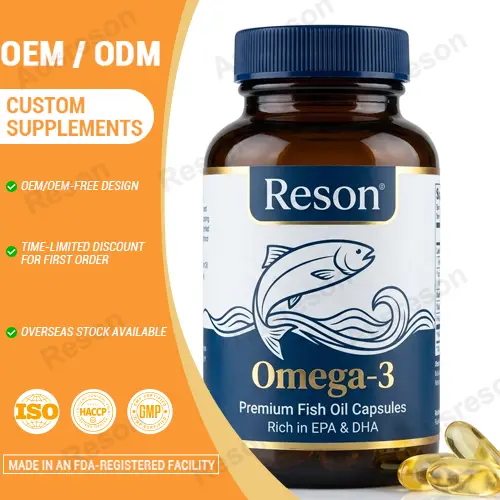 Pure Omega-3 Fish Oil Capsules - High EPA & DHA
