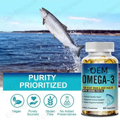 IFOS certified Omega-3 softgels with EPA & DHA | OEM supplier