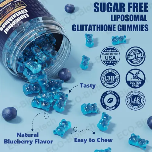 Liposomal Glutathione Gummies for Skin | OEM Manufacturer