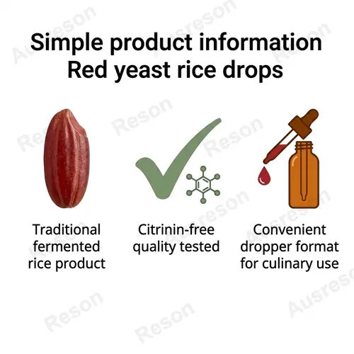 red yeast rice drops oem manufacturer natural herbal extract