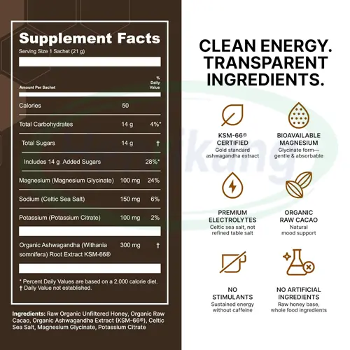 Calm Honey Electrolyte Gel | The Natural Energy for Endurance Athletes