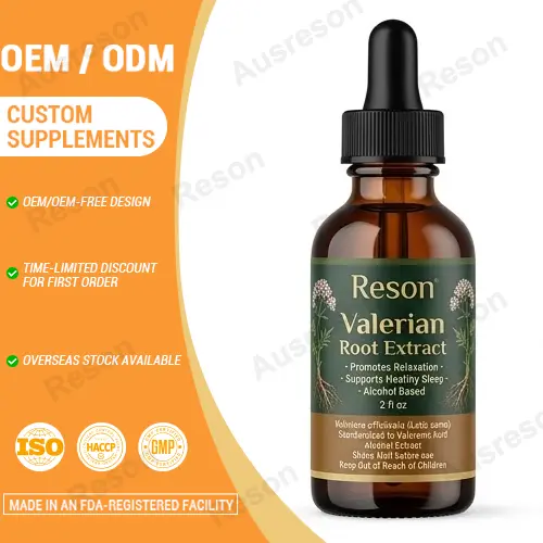 Valerian Root Extract Liquid drops OEM manufacturer