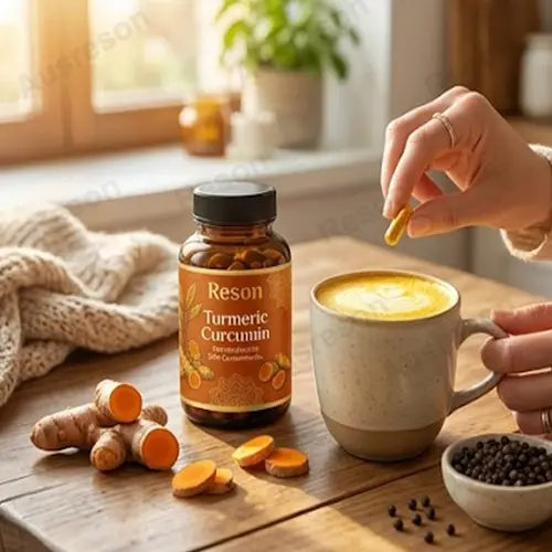 Premium Turmeric Capsules - Natural Curcumin Dietary Supplement