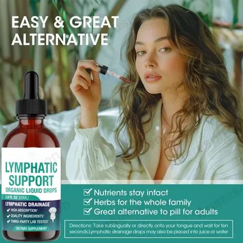 Lymphatic support Drops for Immune Support & Liver Health