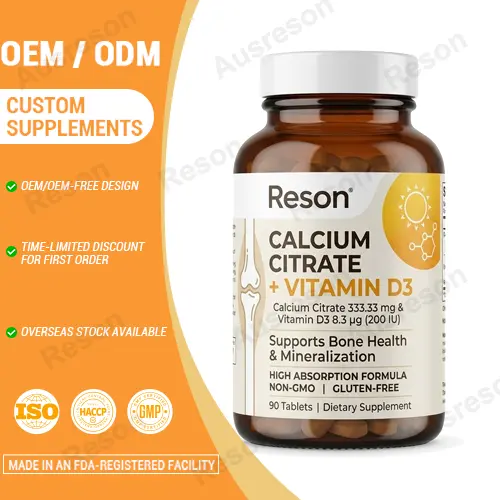 calcium citrate vitamin d3 tablets OEM Manufacturer
