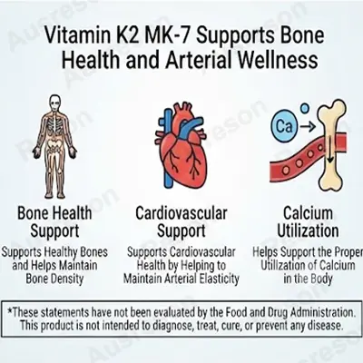 Vitamin K2 MK-7 capsules Manufacturer | Bone & Heart Health