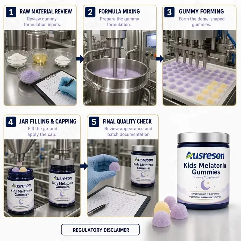 Vegan Kid Natural Sleep Supplement Melatonin Gummies manufacturer