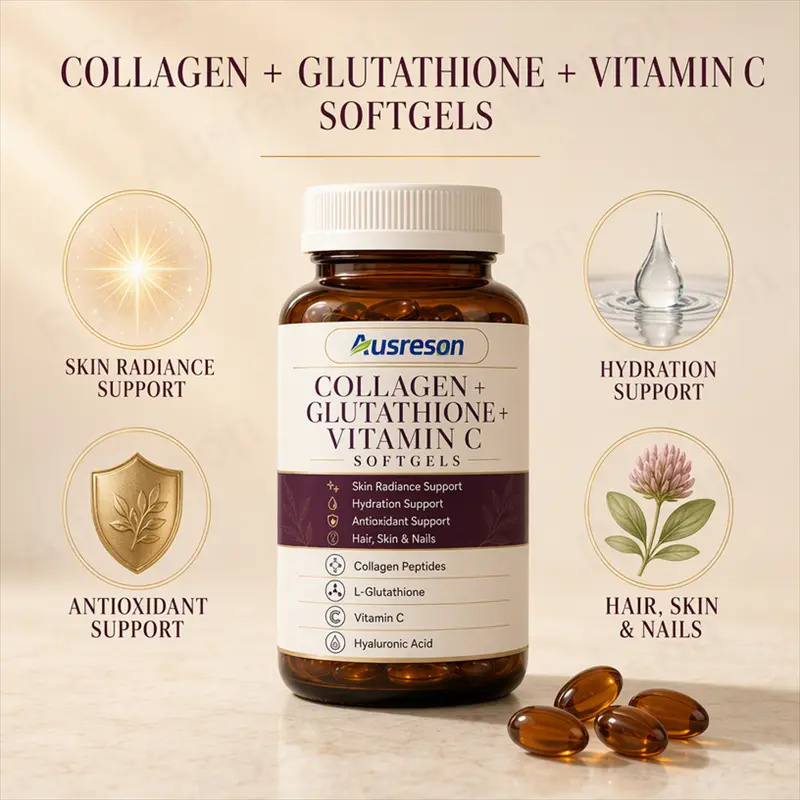 collagen glutathione vitamin c softgel OEM Manufacturer