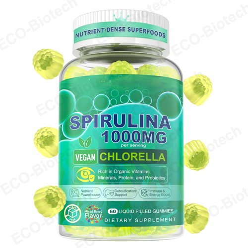Spirulina Chlorella Gummies | Detox & Energy | Reson