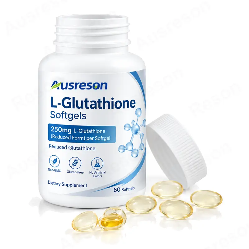 L-Glutathione Softgels high bioavailability oem manufacturer
