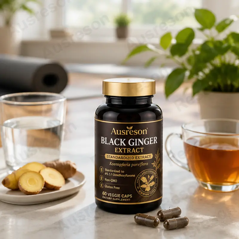 Black Ginger Extract capsules bulk supplier Natural energy supplement