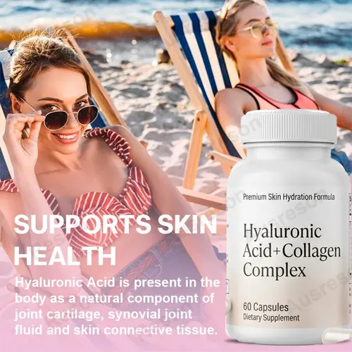 Hyaluronic Acid Collagen Complex Capsules | Skin & Joint Support