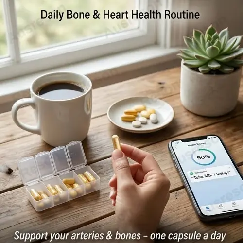 Methylnaphthoquinone-7 capsules for calcium absorption | SUPPLIER